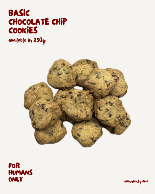 [FOR HUMANS ONLY] BASIC CHOCOLATE CHIP COOKIES
