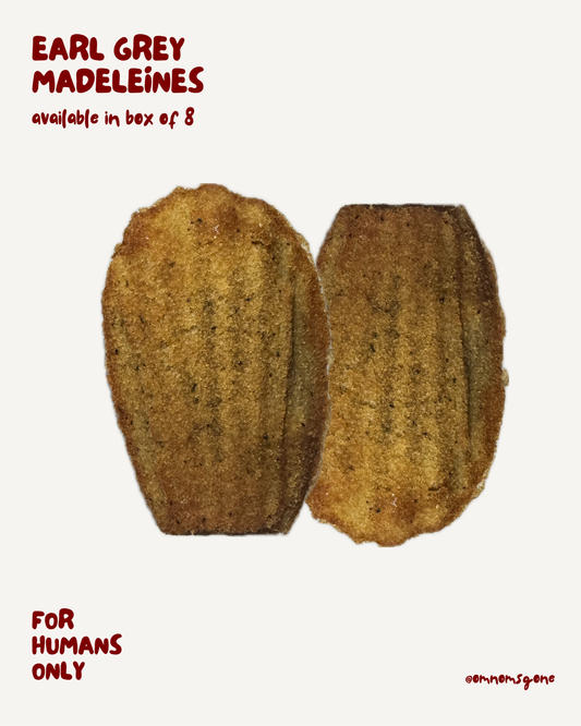 [FOR HUMANS ONLY] EARL GREY MADELEINES